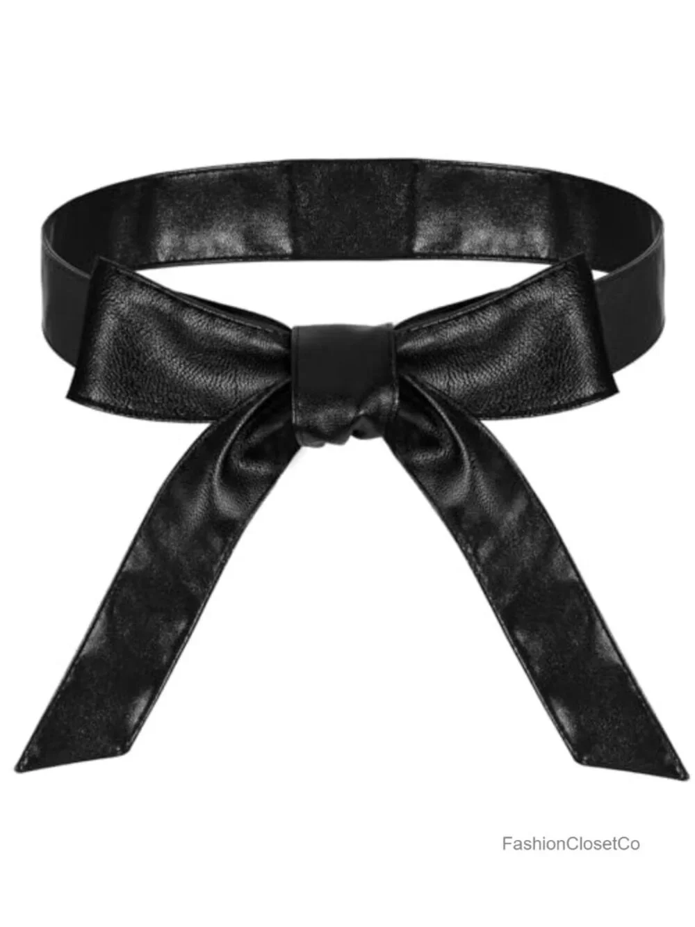 Faux Leather Obi Belt for Women, Wrap Sash Belt Decorative Waistband